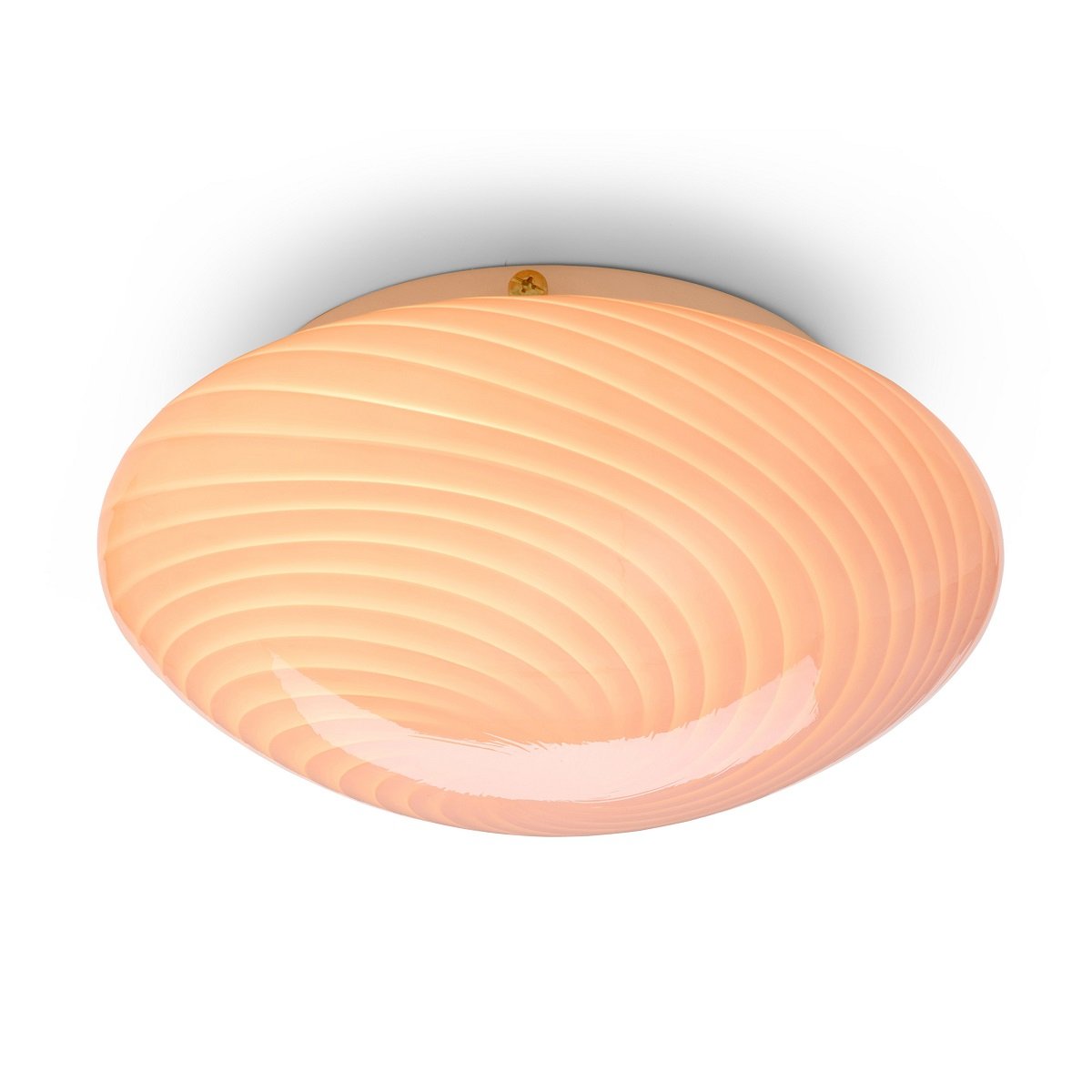 Halo Design 748709 Wand-und Deckenleuchte Candy 30cm Ros� Messing