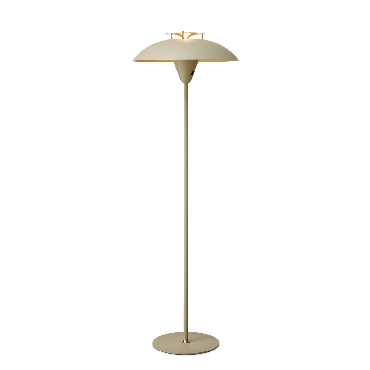 Halo Design 748990 Stehleuchte Stepp Sand antik messing 140cm