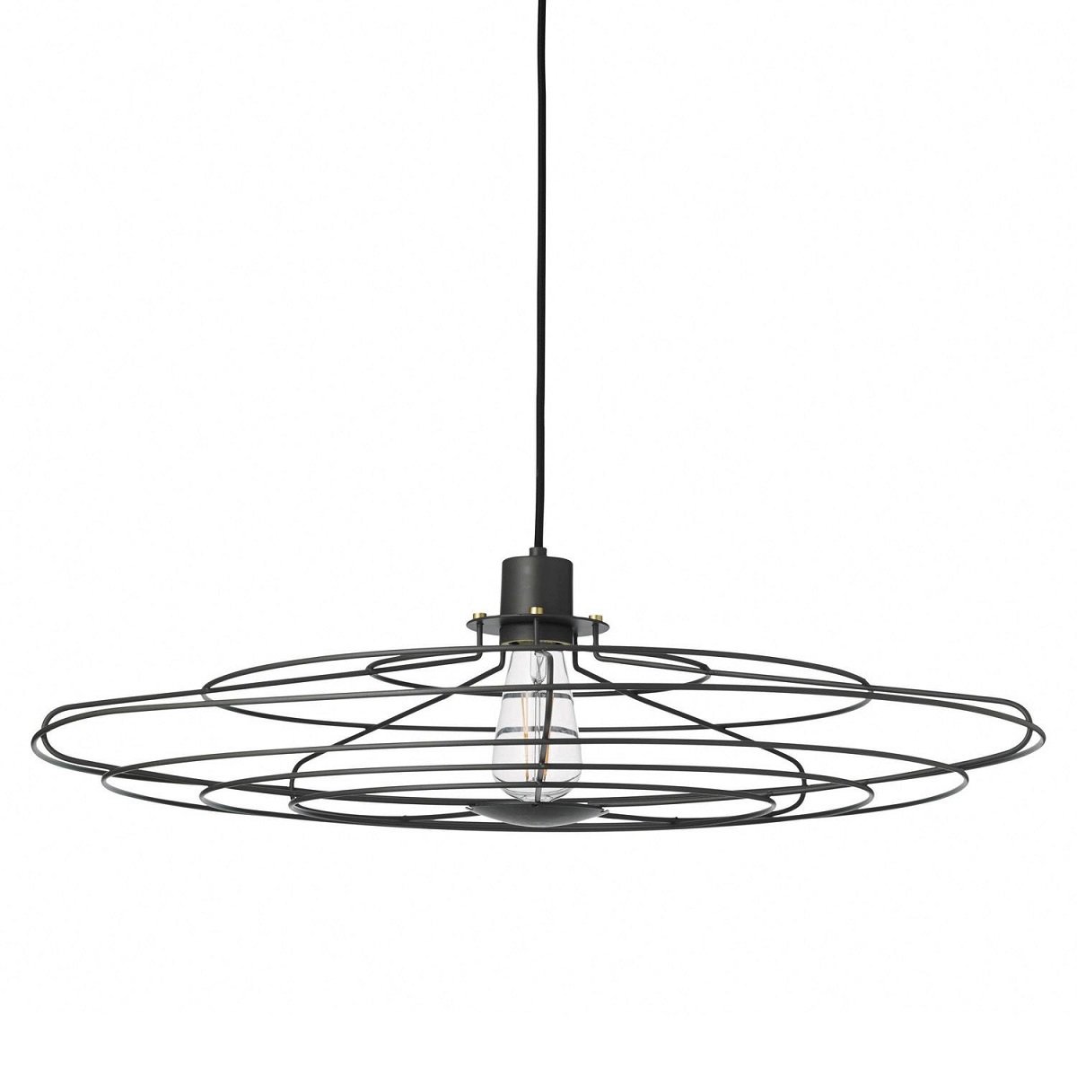 Halo Design 751839 Pendelleuchte Radio E27 grau 70cm