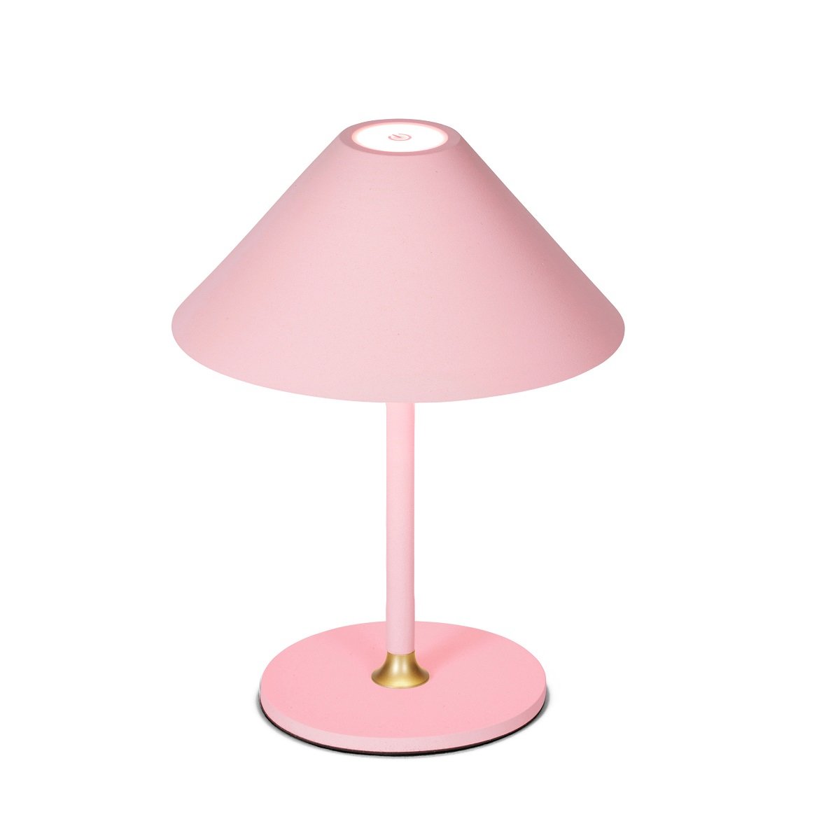 Halo Design 800780 LED Akku Tischleuchte Hygge rosa 20cm