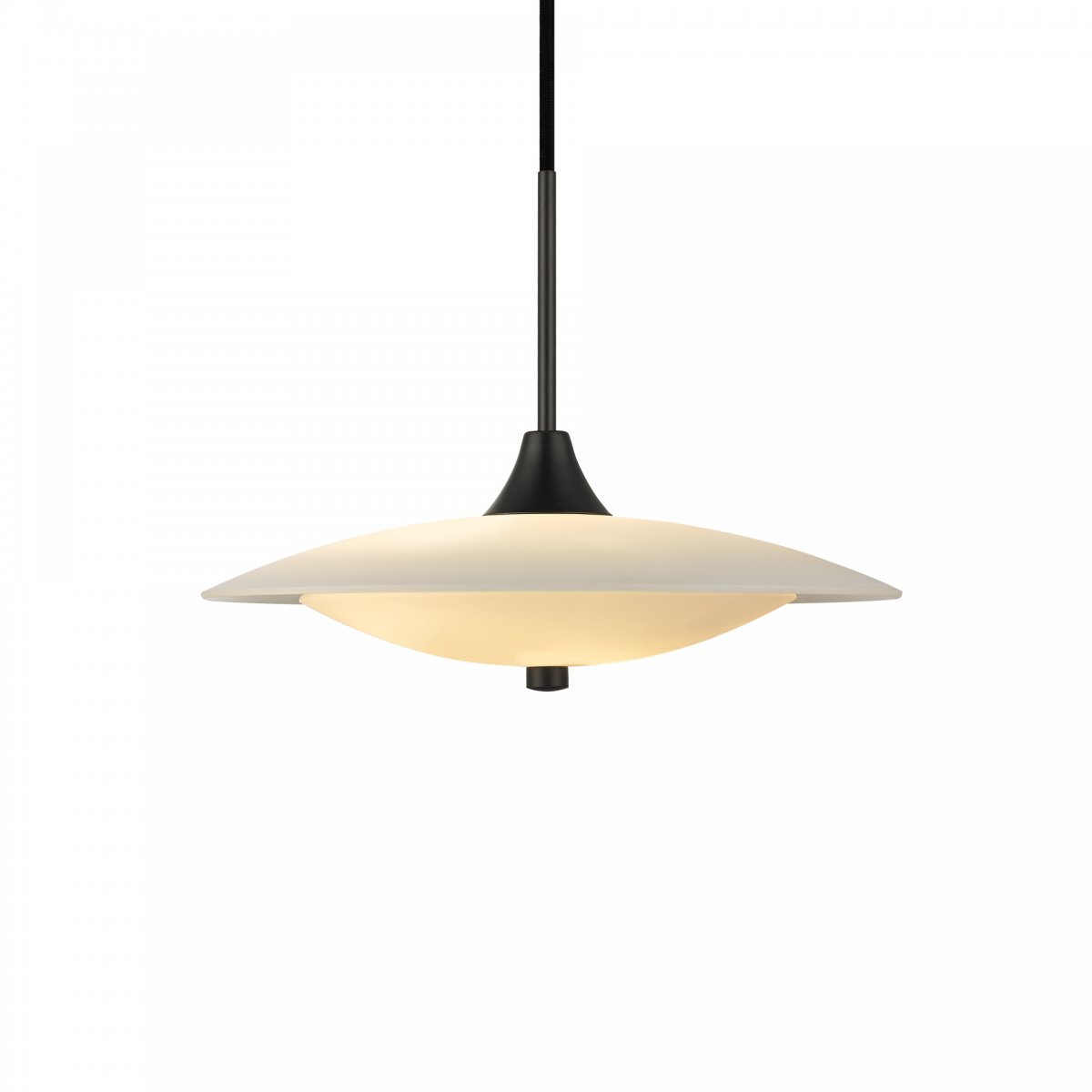 Halo Design 991300 Pendelleuchte BARONI 40 schwarz opal