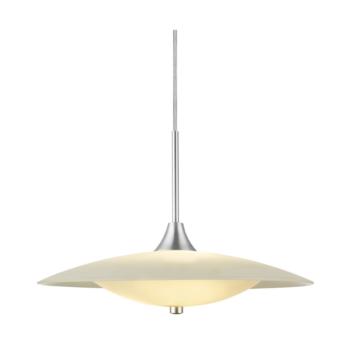 Halo Design No. 405364 LED Pendelleuchte BARONI Alu, wei� � 46