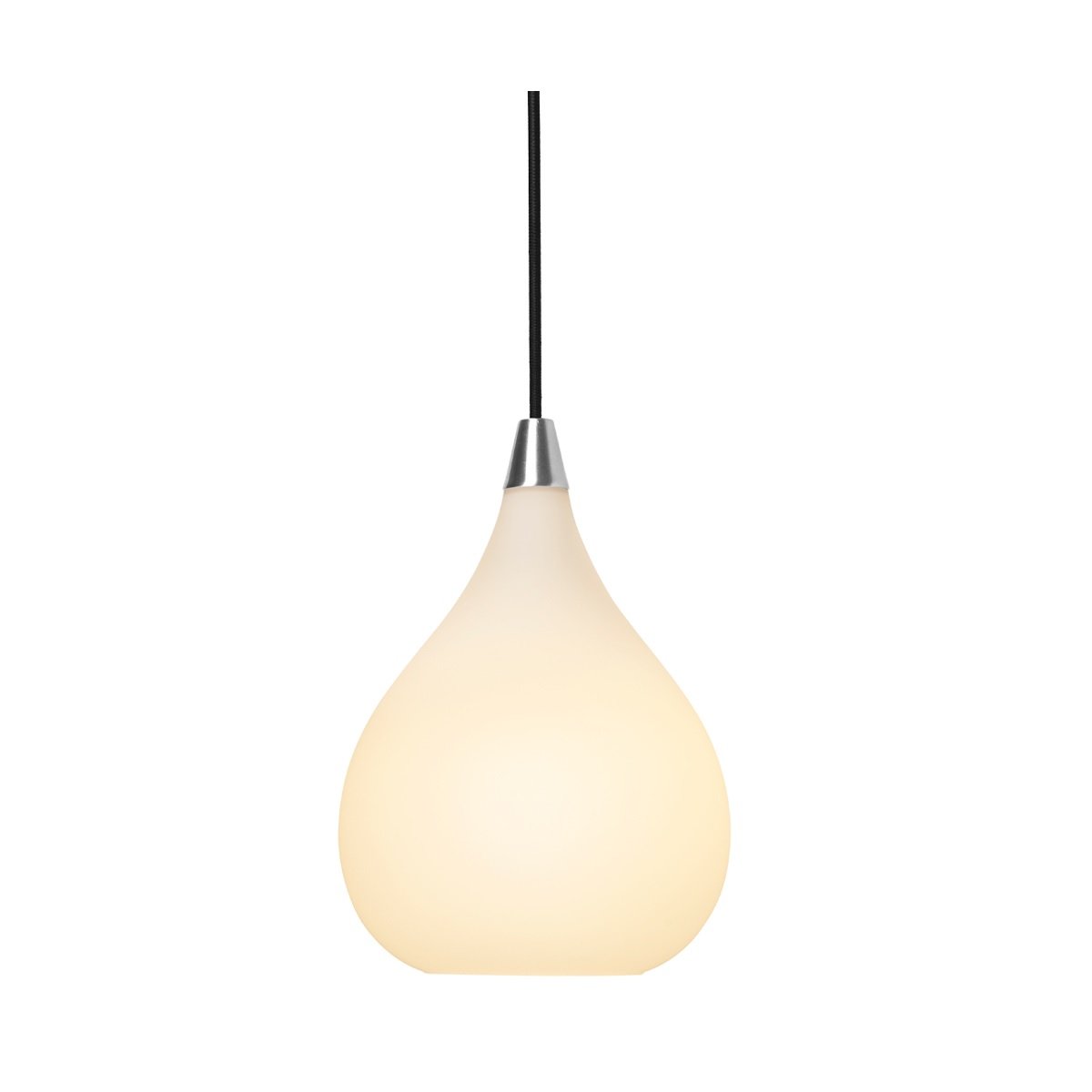 Halo Design No. 407917 LED Pendelleuchte DROPS, opal-alu geb�rstet � 17