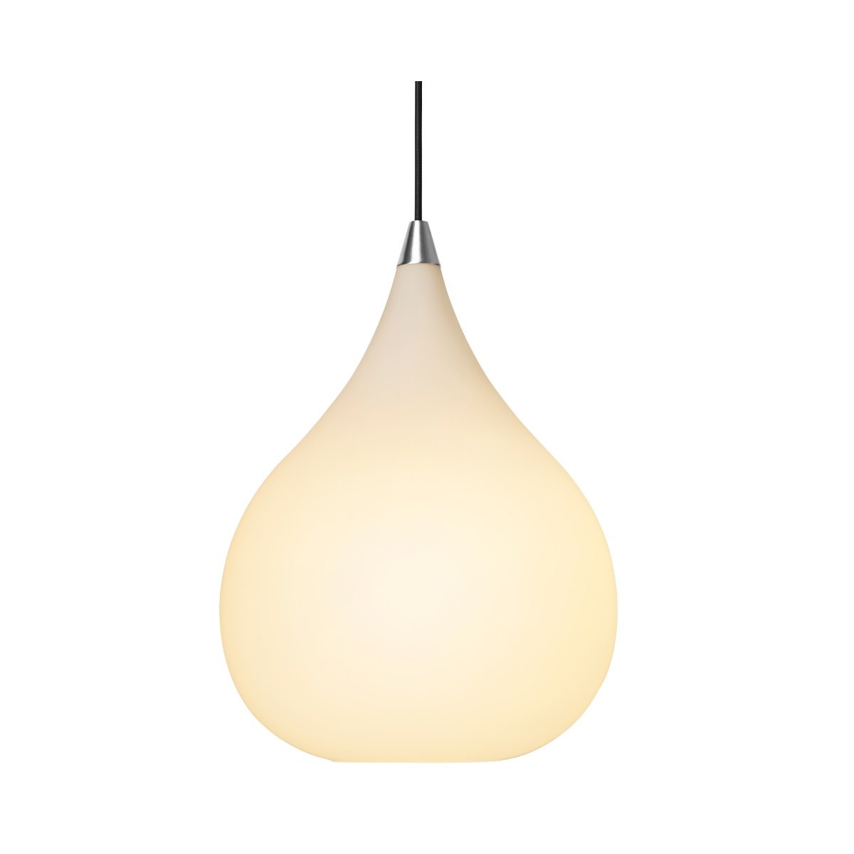 Halo Design No. 407931 LED Pendelleuchte DROPS, opal-alu geb�rstet � 30