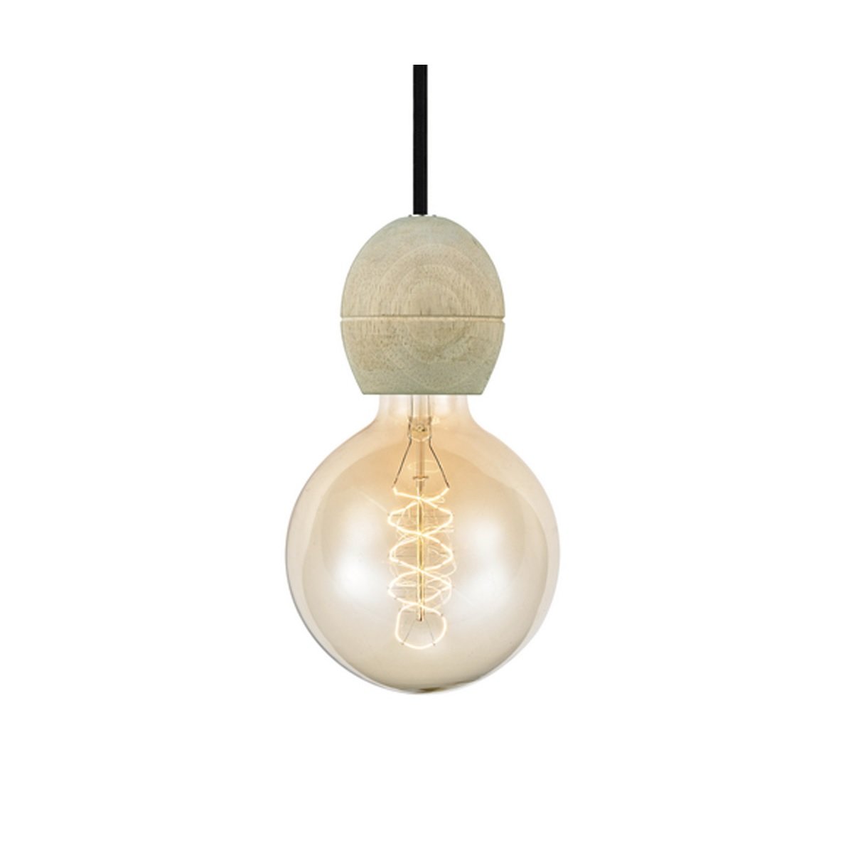 Halo Design No. 716807 LED Pendelleuchte LIGHT CABLE-SET, Holz hell