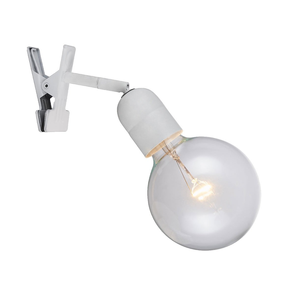 Halo Design No. 717316 LED Clip-On Klemmleuchte ELEGANCE weiss matt E27