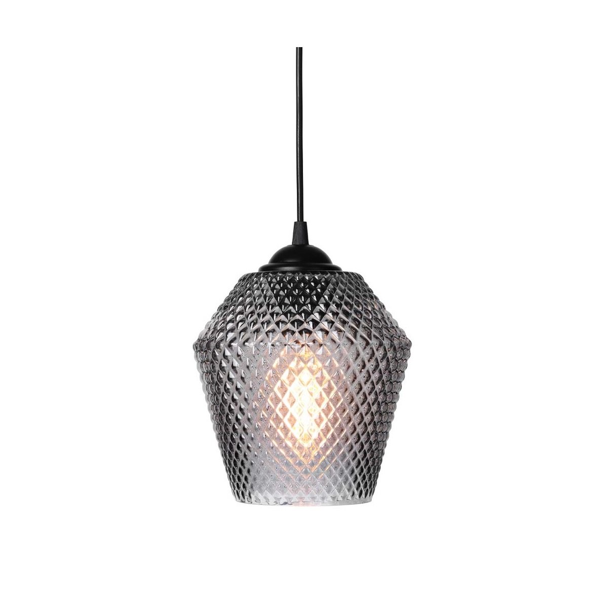 Halo Design No. 718528 LED Pendelleuchte NOBB (edgy) smoke � 17