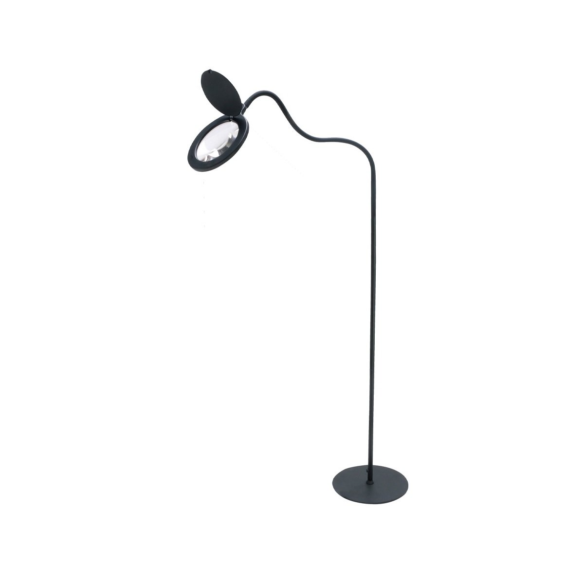 Halo Design No. 733477 Stehleuchte Magni Schwarz H130cm