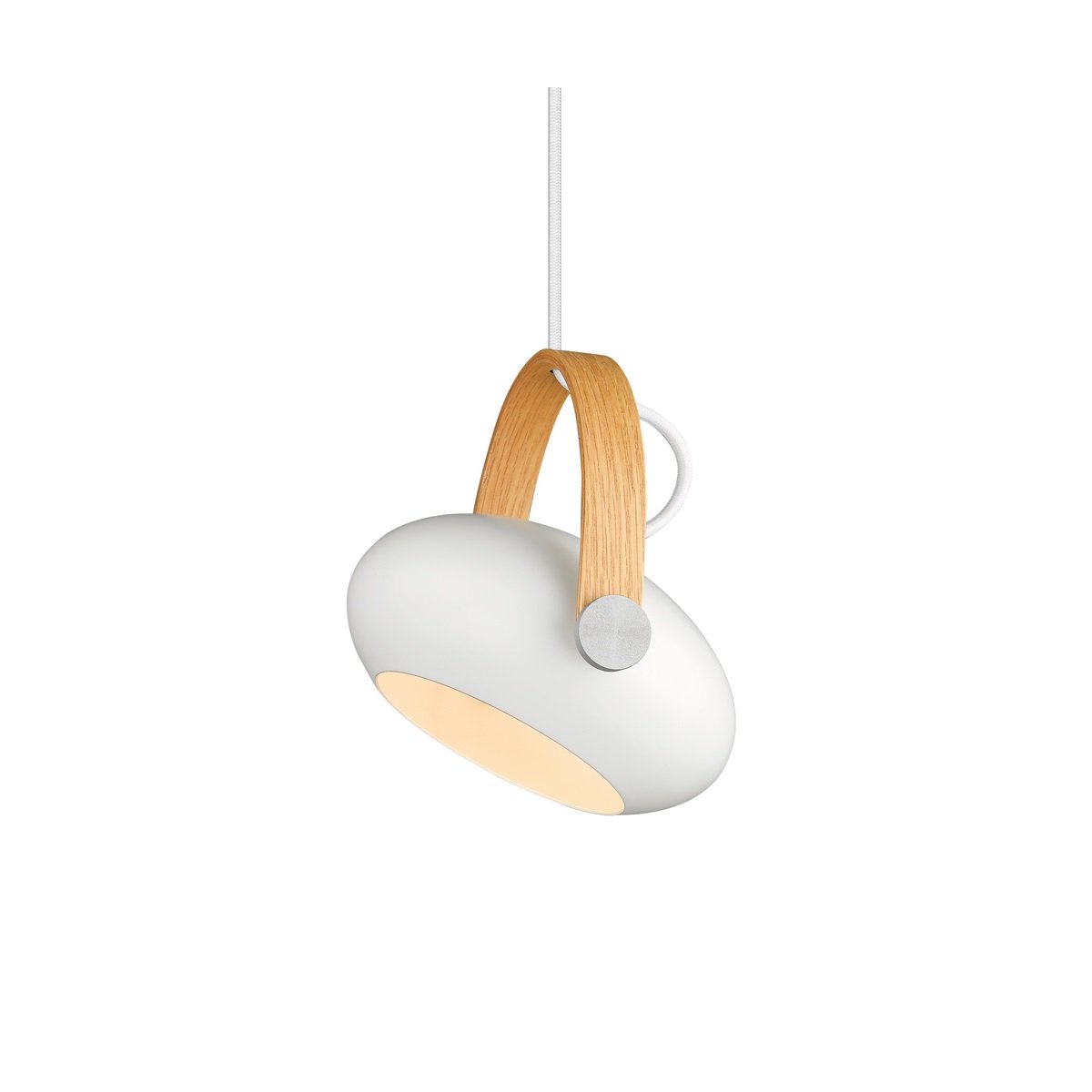Halo Design No. 734290 LED Pendelleuchte D.C, weiss matt-Eiche � 18