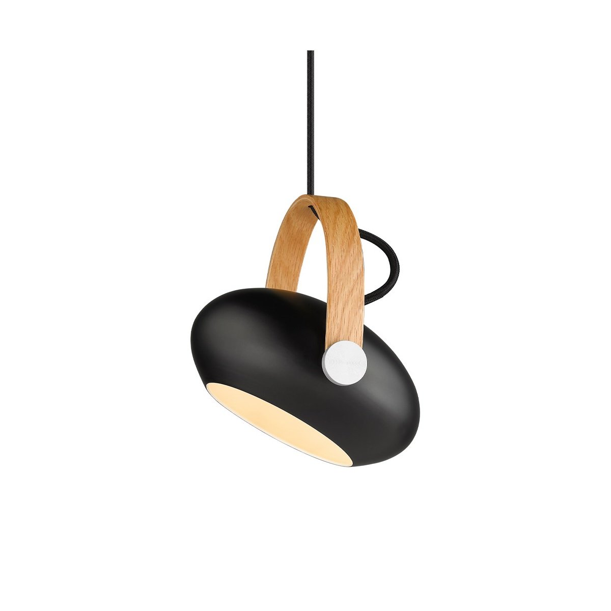 Halo Design No. 734306 LED Pendelleuchte D.C, schwarz matt-Eiche � 18