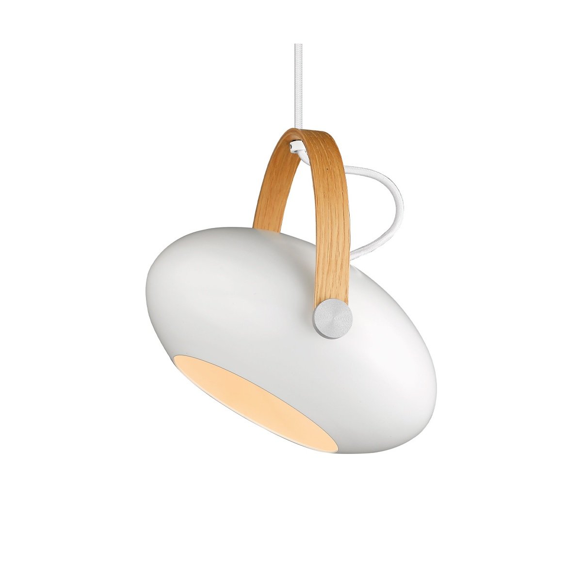 Halo Design No. 734337 LED Pendelleuchte D.C, weiss matt-Eiche � 26