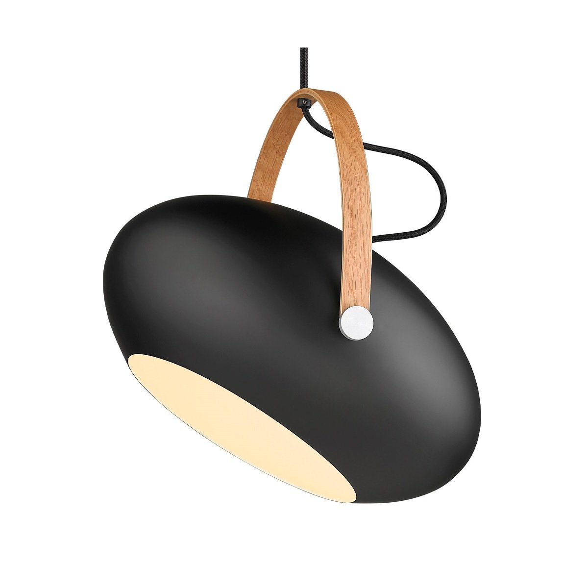 Halo Design No. 734382 LED Pendelleuchte D.C, schwarz matt-Eiche � 40