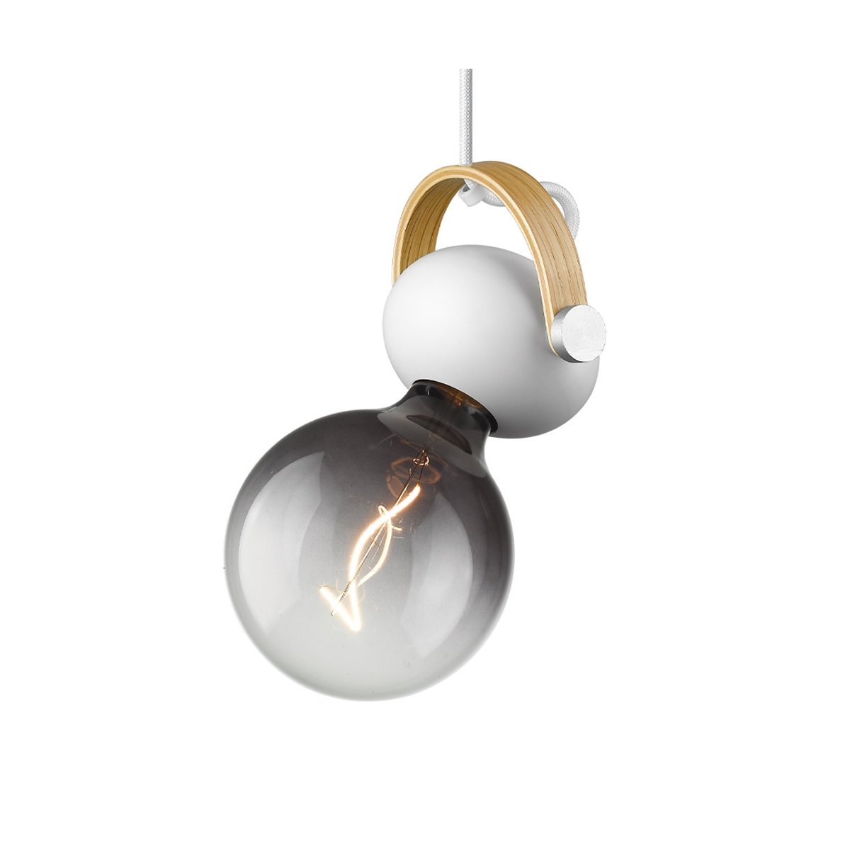 Halo Design No. 734429 Pendelleuchte D.C Kabelsatz Wei� Eiche 10cm