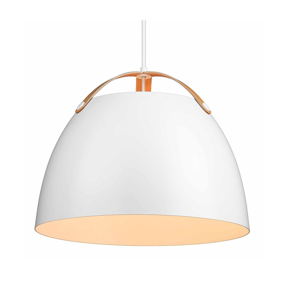 Halo Design No. 734870 LED Pendelleuchte OSLO Wei� Eiche � 40