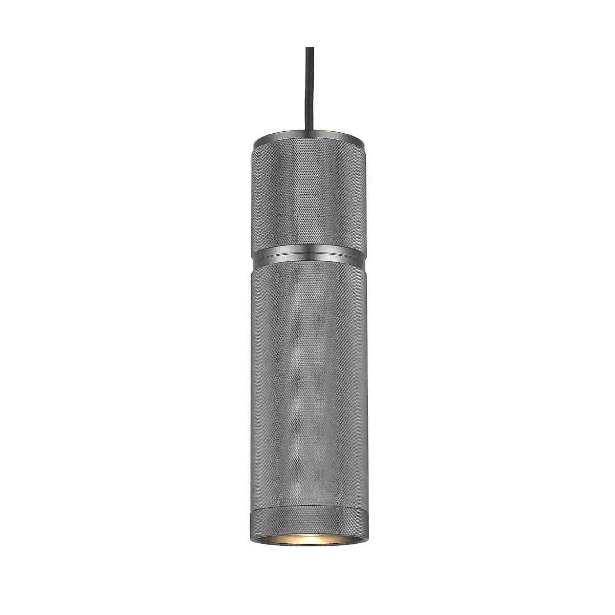 Halo Design No. 736966 Pendelleuchte Halo Pendel Gun Black 7cm