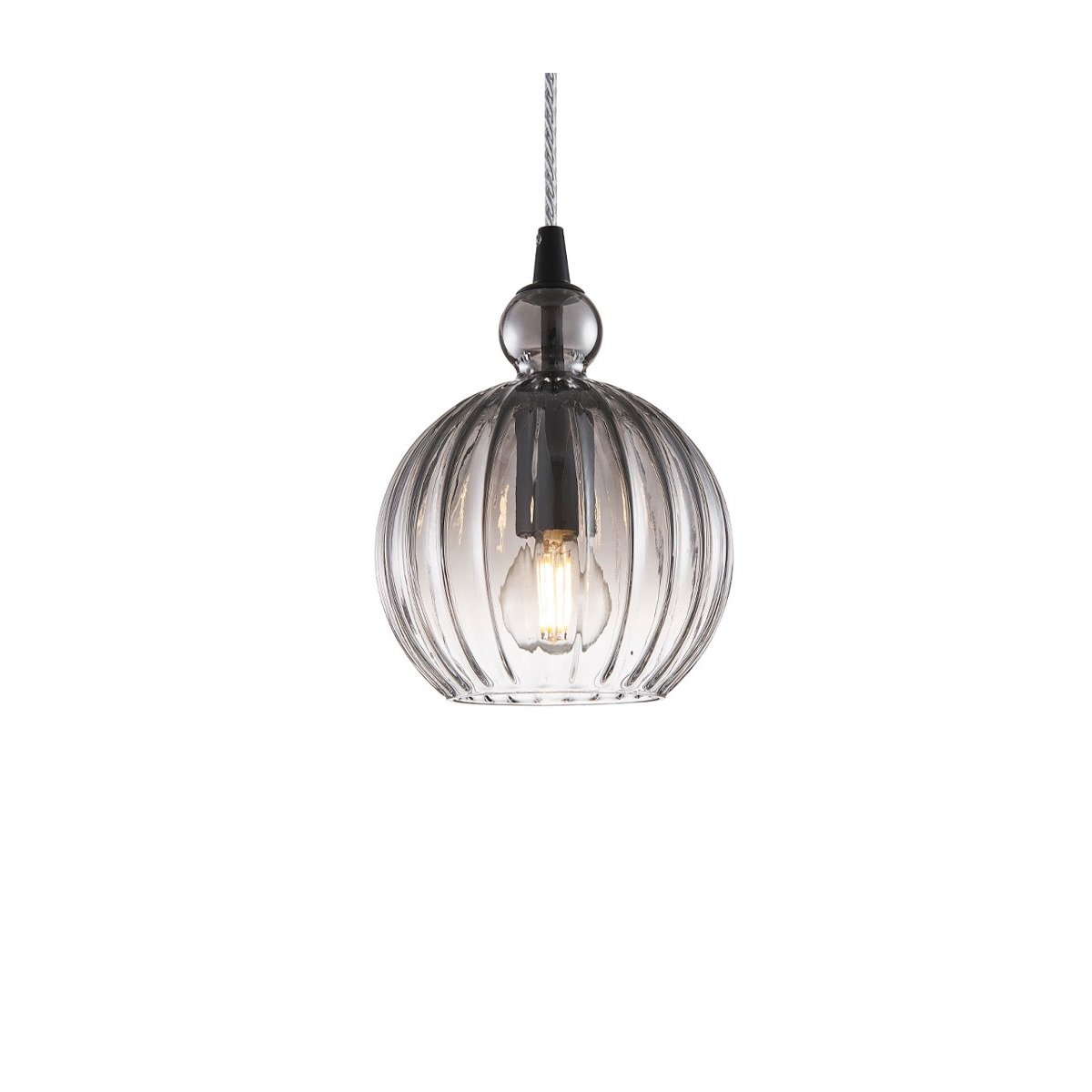 Halo Design No. 737246 LED Pendelleuchte BALL BALL Smoke � 15 E14