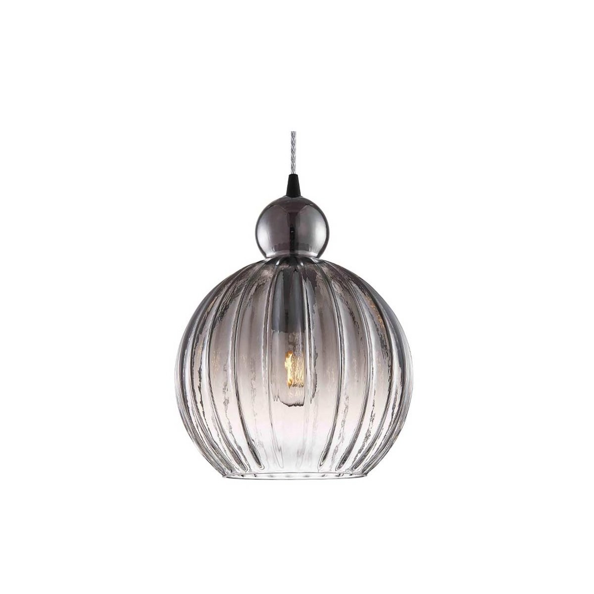 Halo Design No. 737291 LED Pendelleuchte BALL BALL Smoke � 25 E27