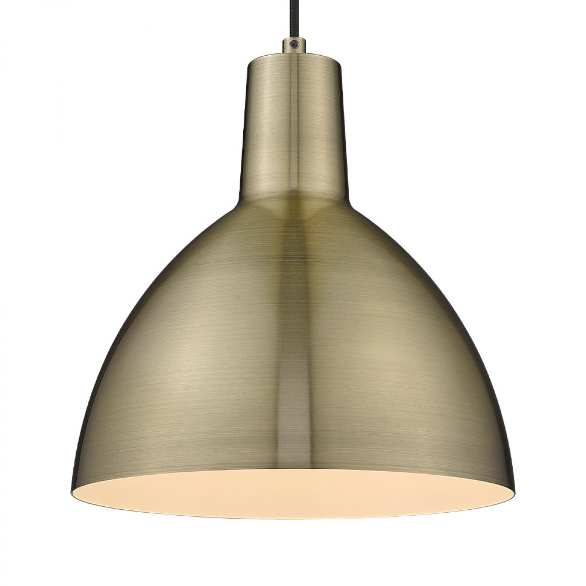 Halo Design No. 739073 Pendelleuchte METROPOLE Messing Antik 20cm