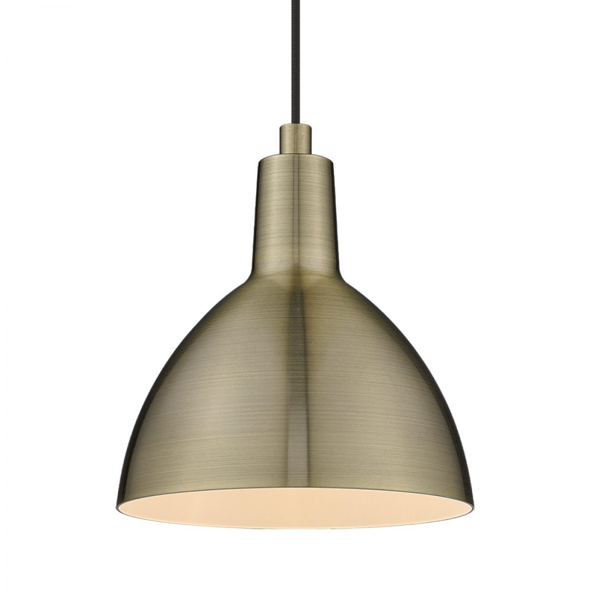 Halo Design No. 739097 Pendelleuchte METROPOLE Messing Antik 25cm