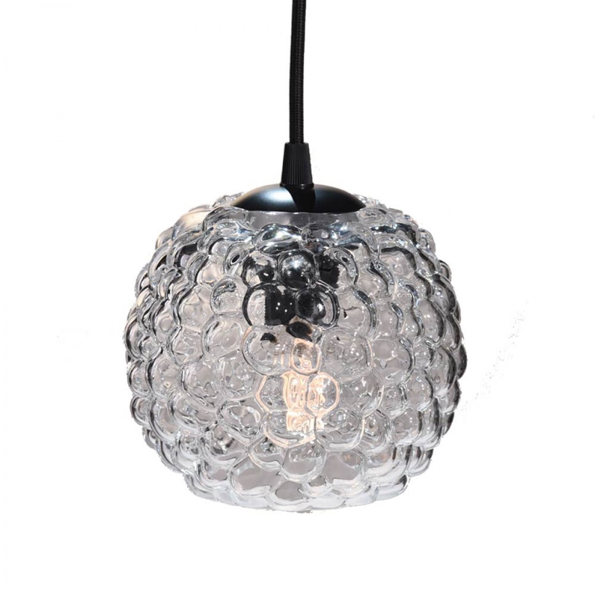 Halo Design No. 740024 Pendelleuchte GRAPE Klar 15cm
