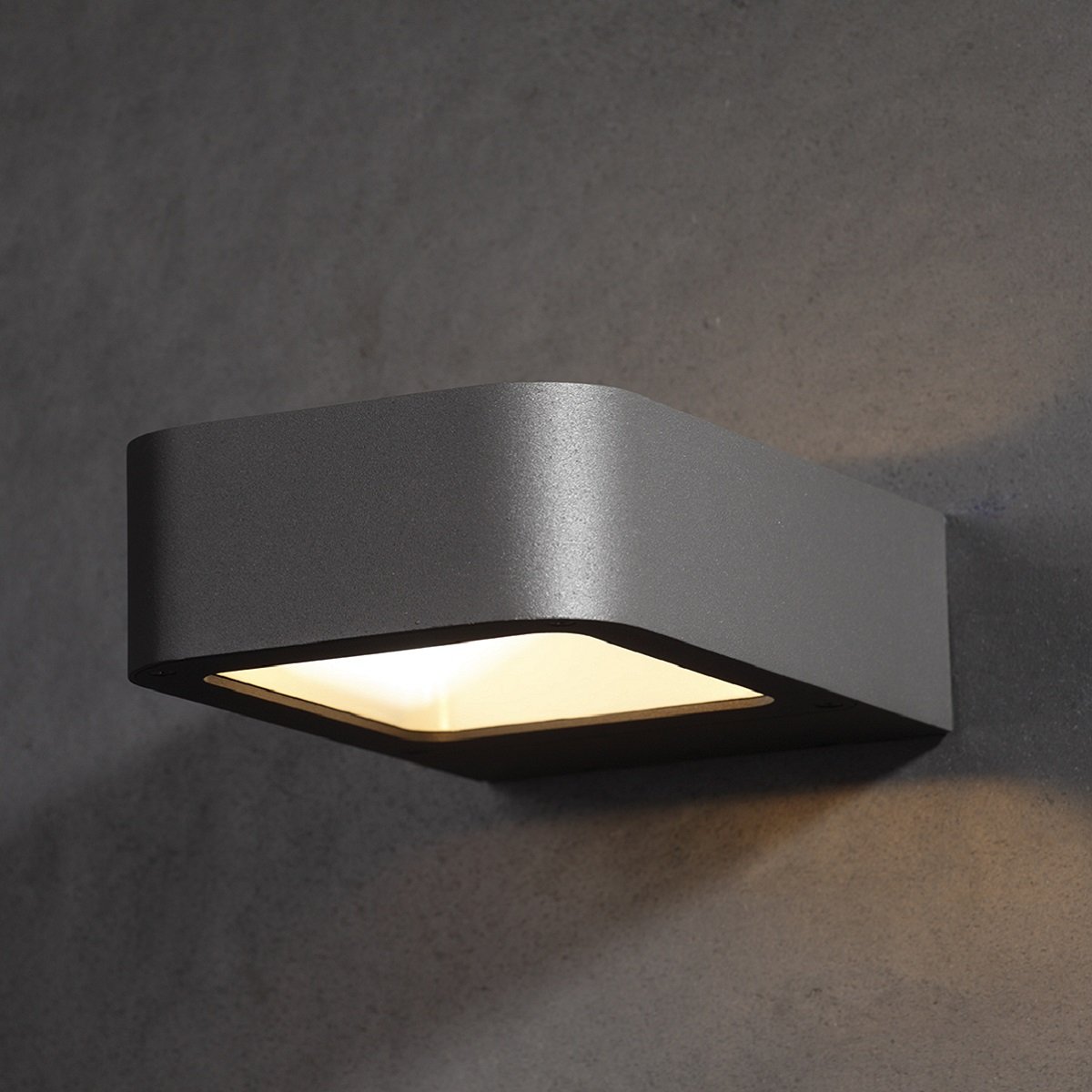 Heitronic 35201 LED Au�enwandleuchte Juna anthrazit IP54 3000K