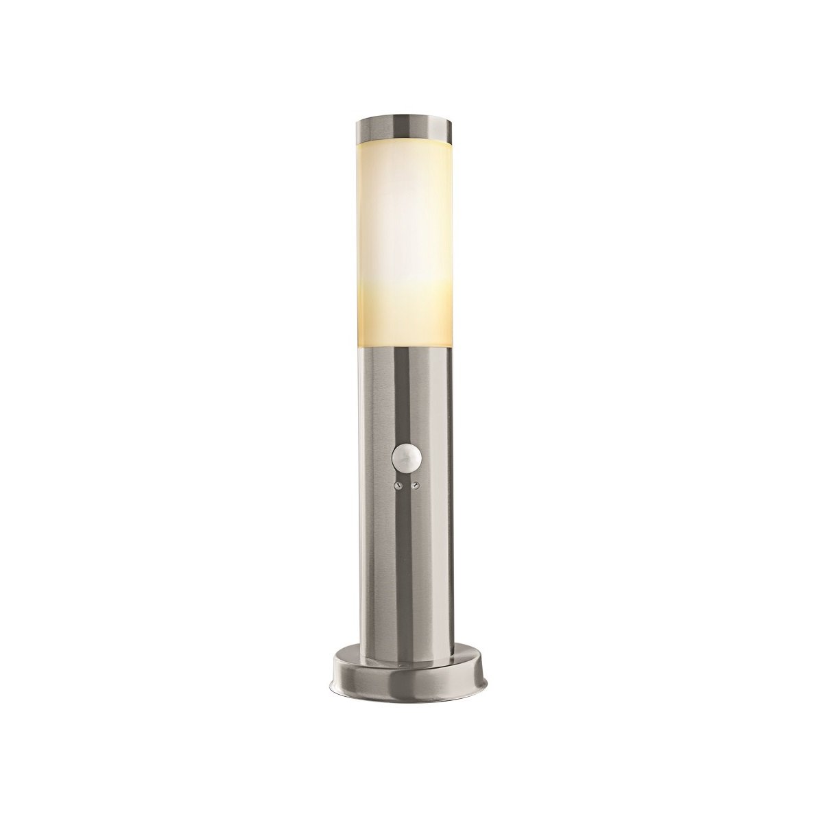 Heitronic 36640 LED Sockelleuchte Larisa 450mm Edelstahl mit Bewegungsmelder