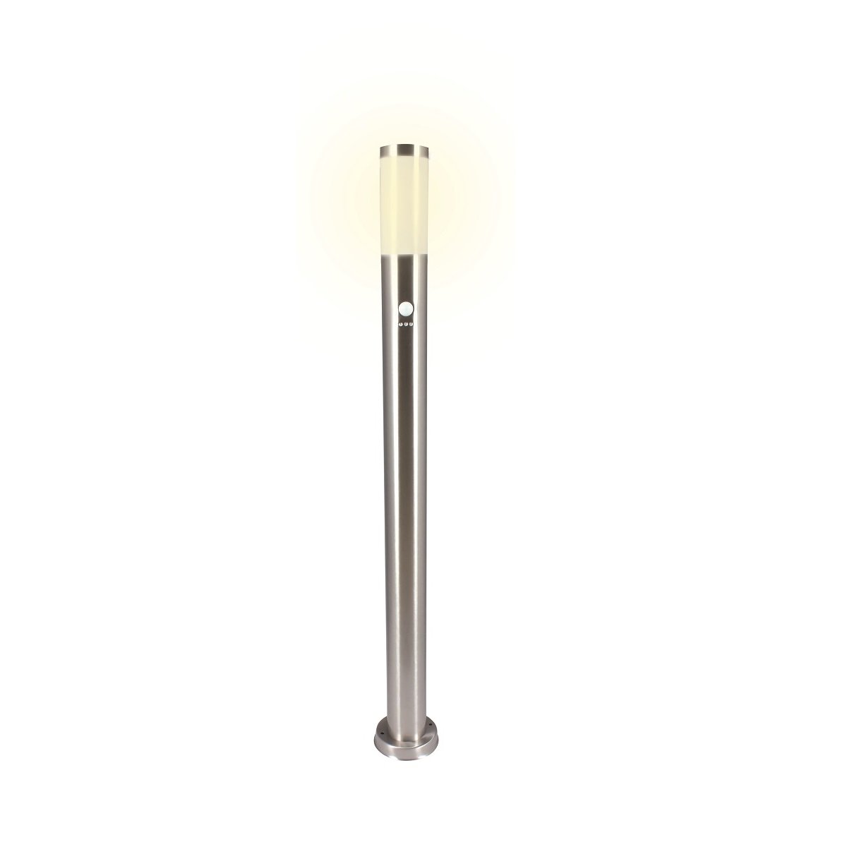 Heitronic 36641 LED Pollerleuchte Larisa 1100mm Edelstahl mit  Bewegungsmelder --> Leuchten & Lampen online kaufen im