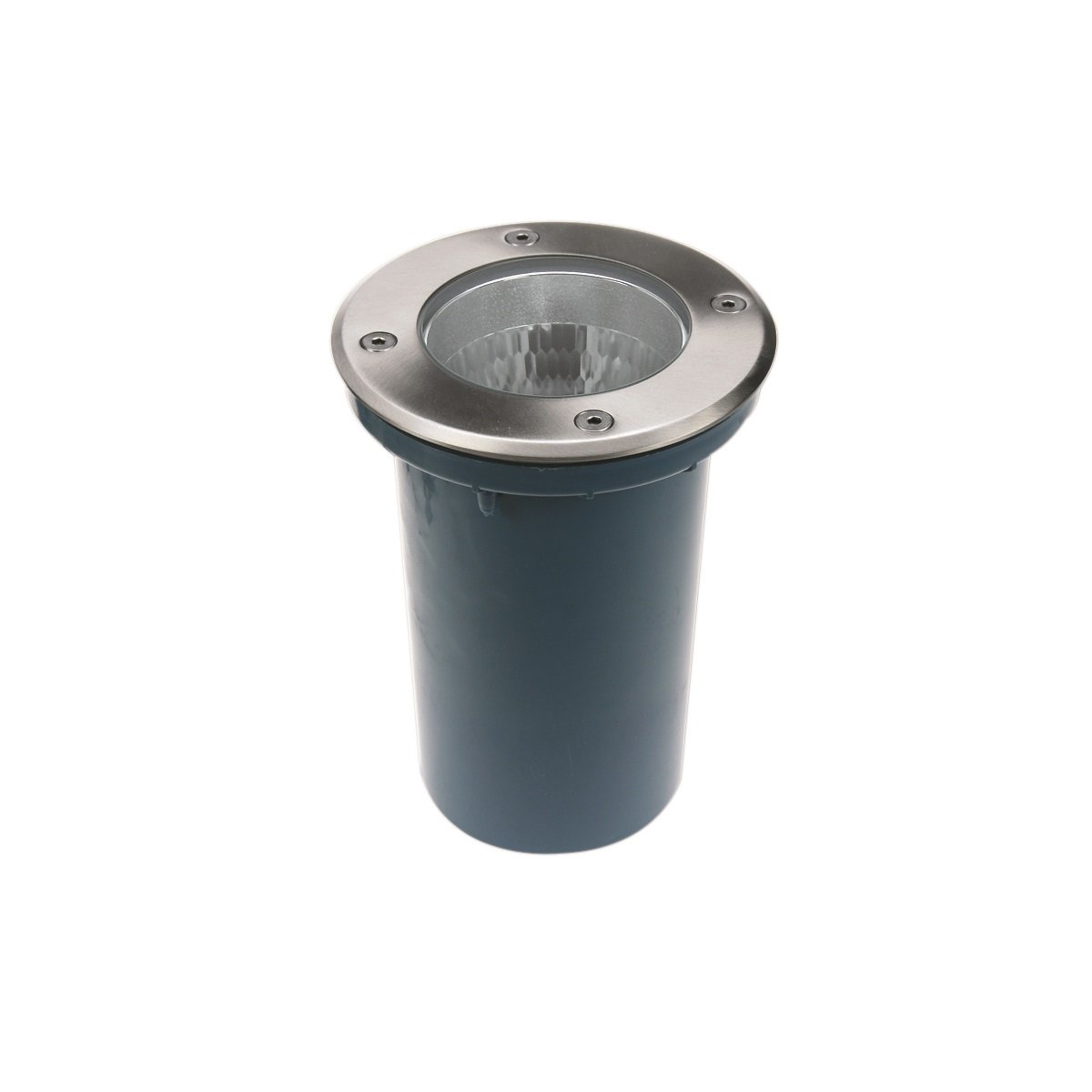 Heitronic 36864 LED Bodeneinbaustrahler Berlin Edelstahl starr rund 148mm E27
