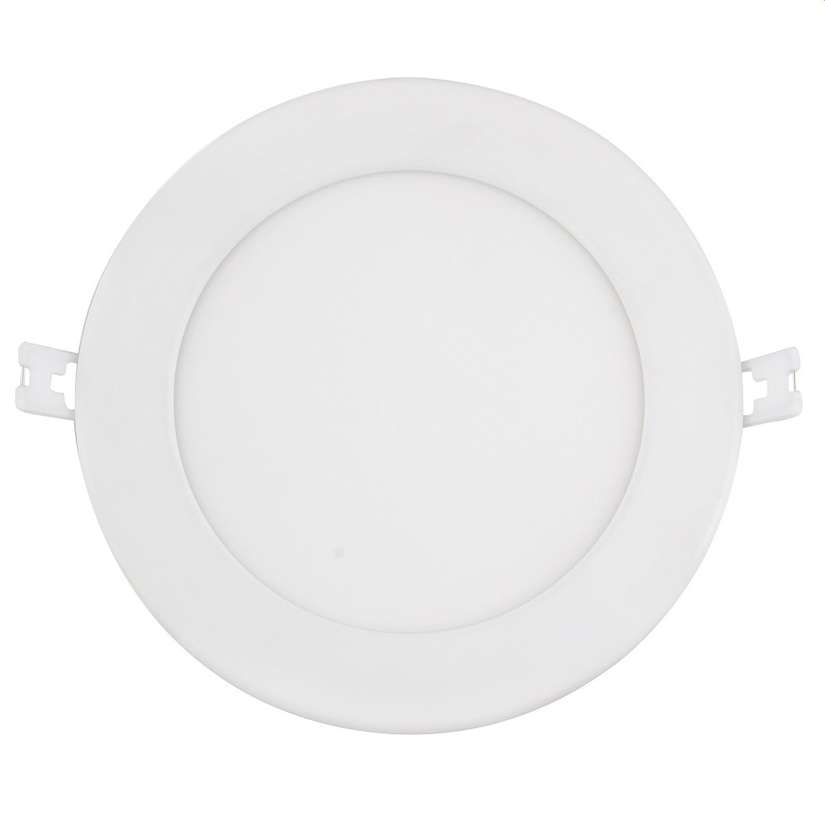 Heitronic 501376 LED Einbauleuchte Le Mans rund weiss 170x32 mm
