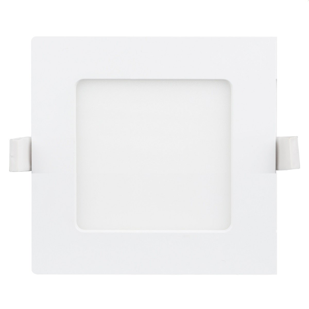 Heitronic 501380 LED Einbauleuchte Le Mans eckig weiss 115x115x32mm
