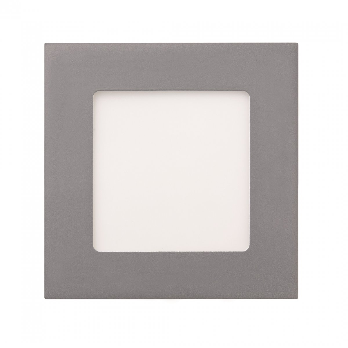 Heitronic Nr. 23301-HE LED Panel Toulouse 184mm Eckig silber 3000K IP44