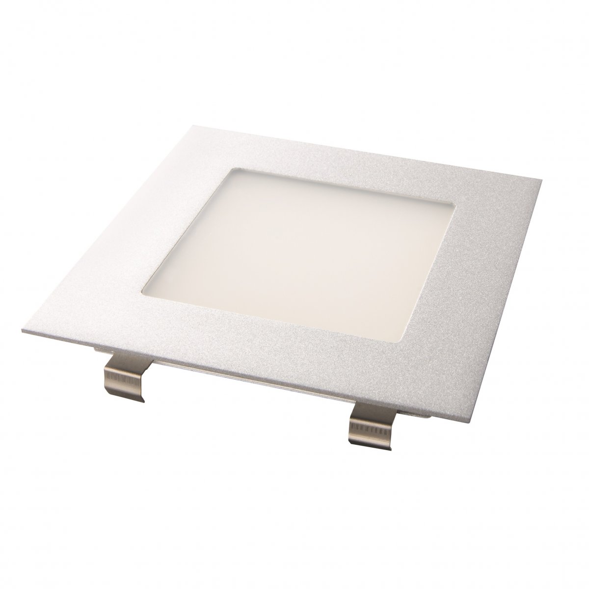Heitronic Nr. 27635-HE LED Panel NIZZA 107x107 warmweiss silber ...