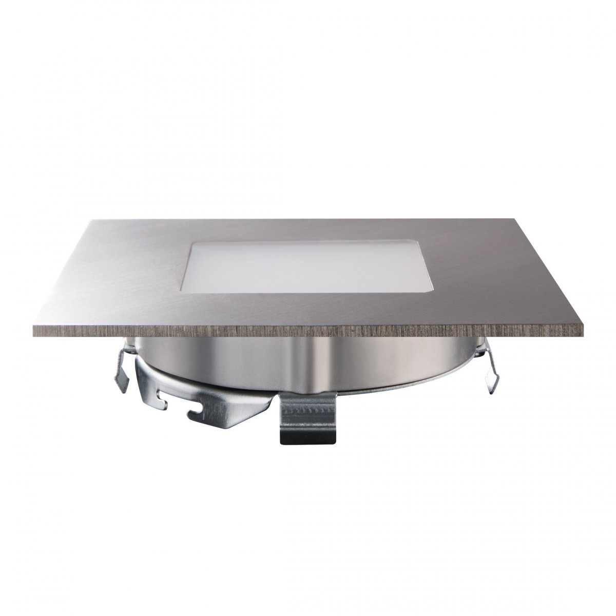 Heitronic Nr. 27693-HE LED Panel NIZZA 75x75 Eckig warmweiss edelstahl