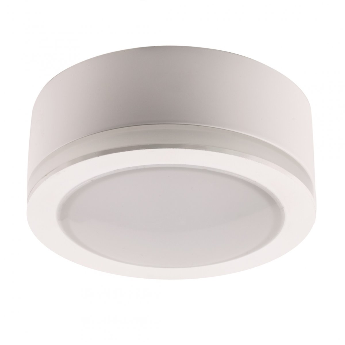 Heitronic Nr. 27777-HE LED Aufbaustrahler mit Lichtkranz Aurora wei� 3000K