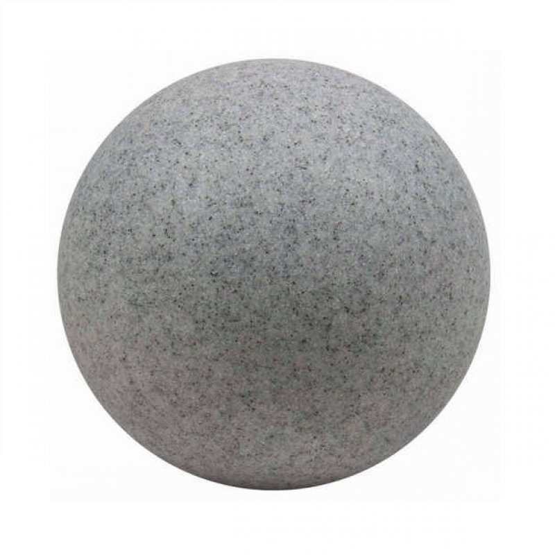 Heitronic Nr. 35956-HE Outdoor LED Leuchtkugel Mundan granit 30cm E27 IP44