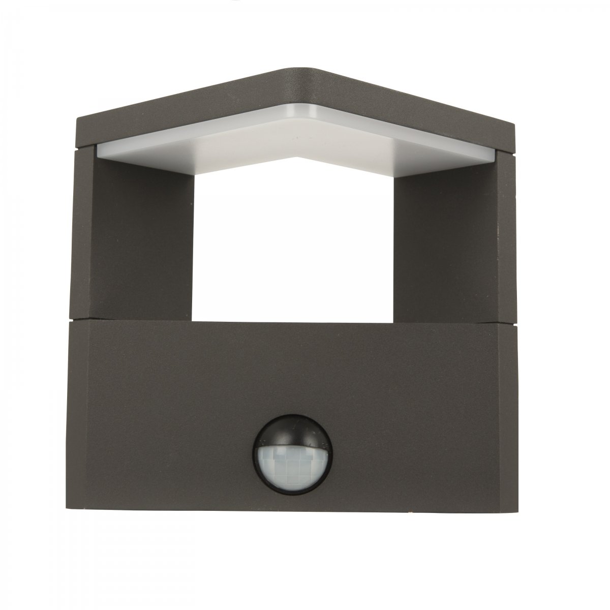 Heitronic Nr. 37267-HE Outdoor LED Wandleuchte Bonita mit Bewegungsmelder anthrazit IP54