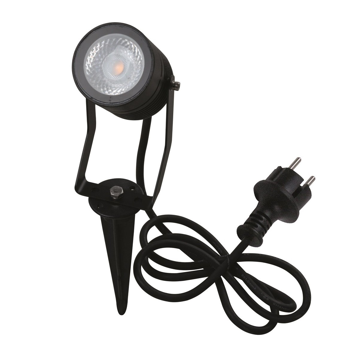 Heitronic Nr. 500031-HE LED Erdspie�strahler Pasas schwarz IP44