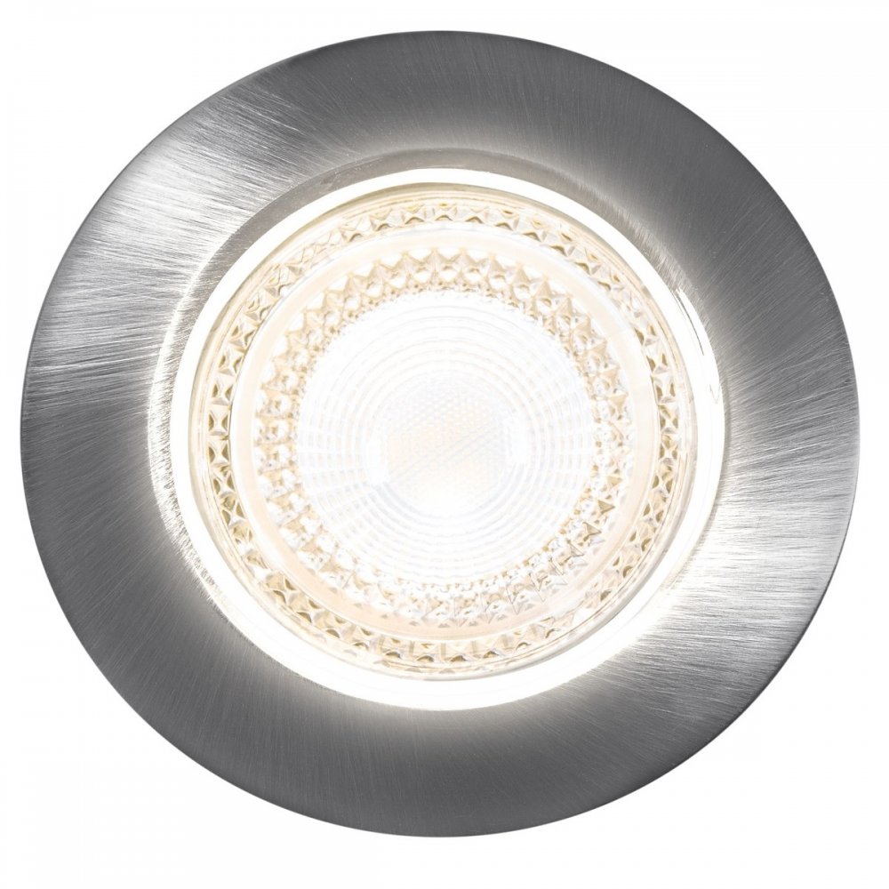 Nr. Heitronic weiß Lampen online kaufen & --> Einbaustrahler 70mm 3000K DL7002 LED Leuchten schwenkbar IP44 500593-HE