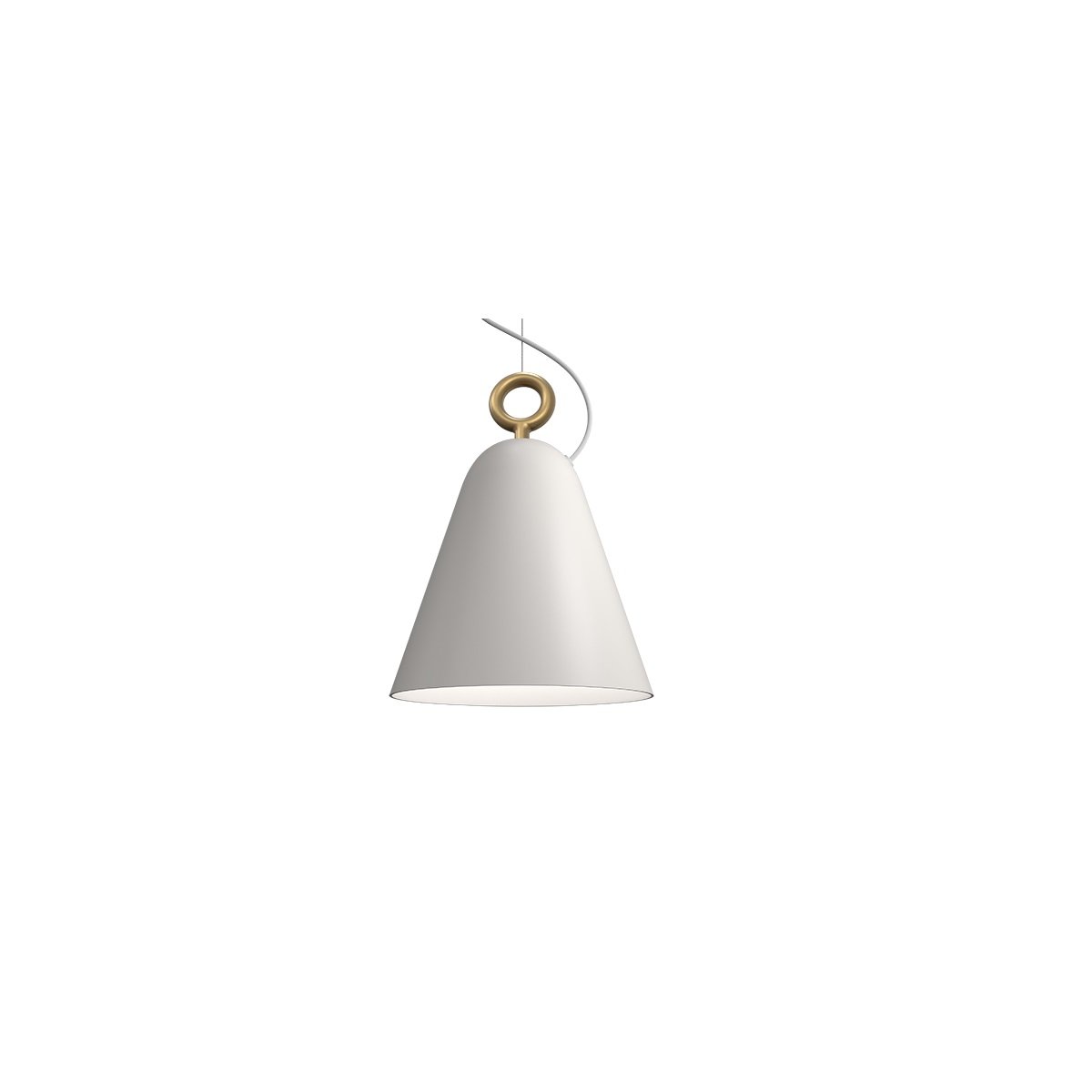 Herstal Leuchten Pendelleuchte Bella Wei� 20cm E27
