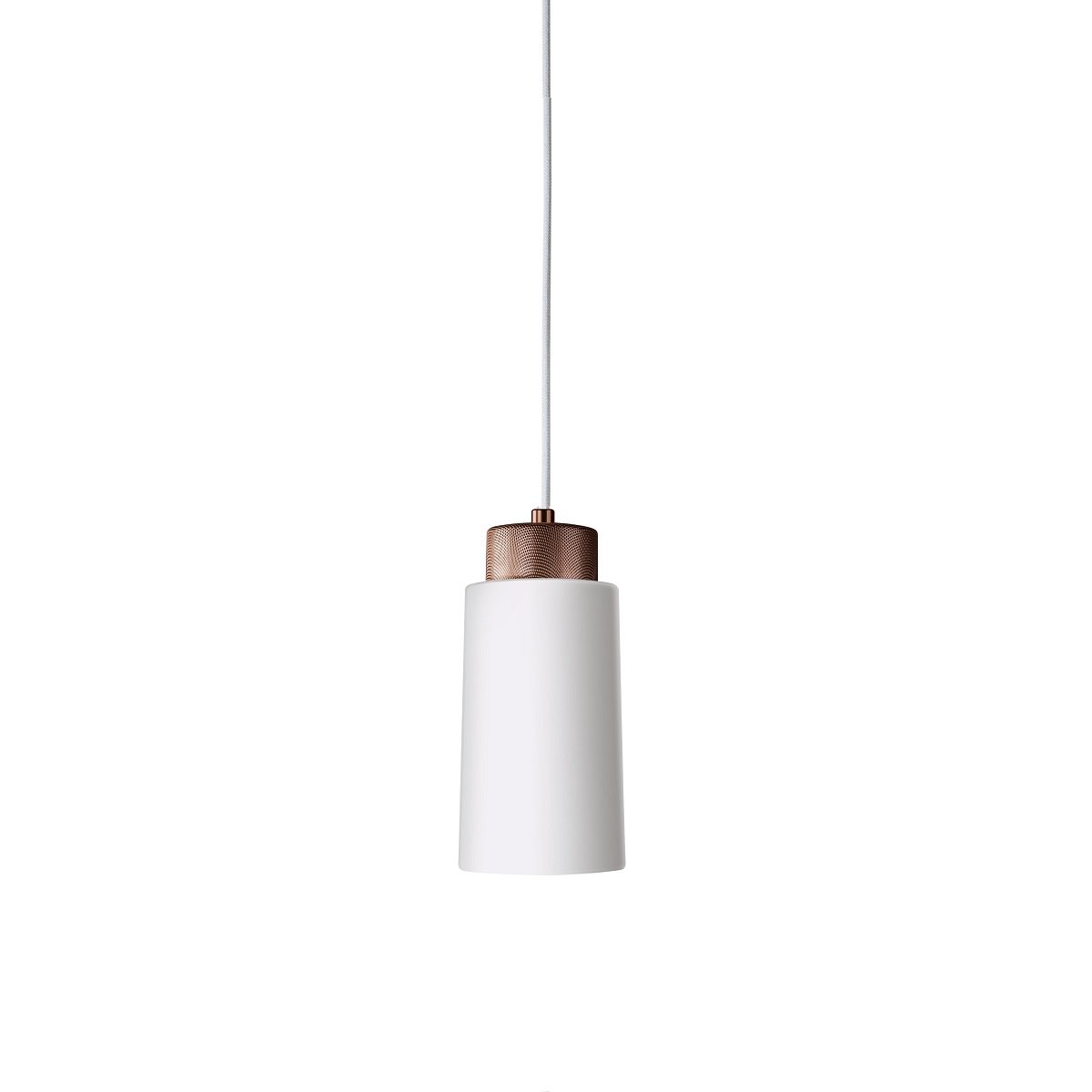 Herstal Leuchten Pendelleuchte Edge S Wei� Bronze E27