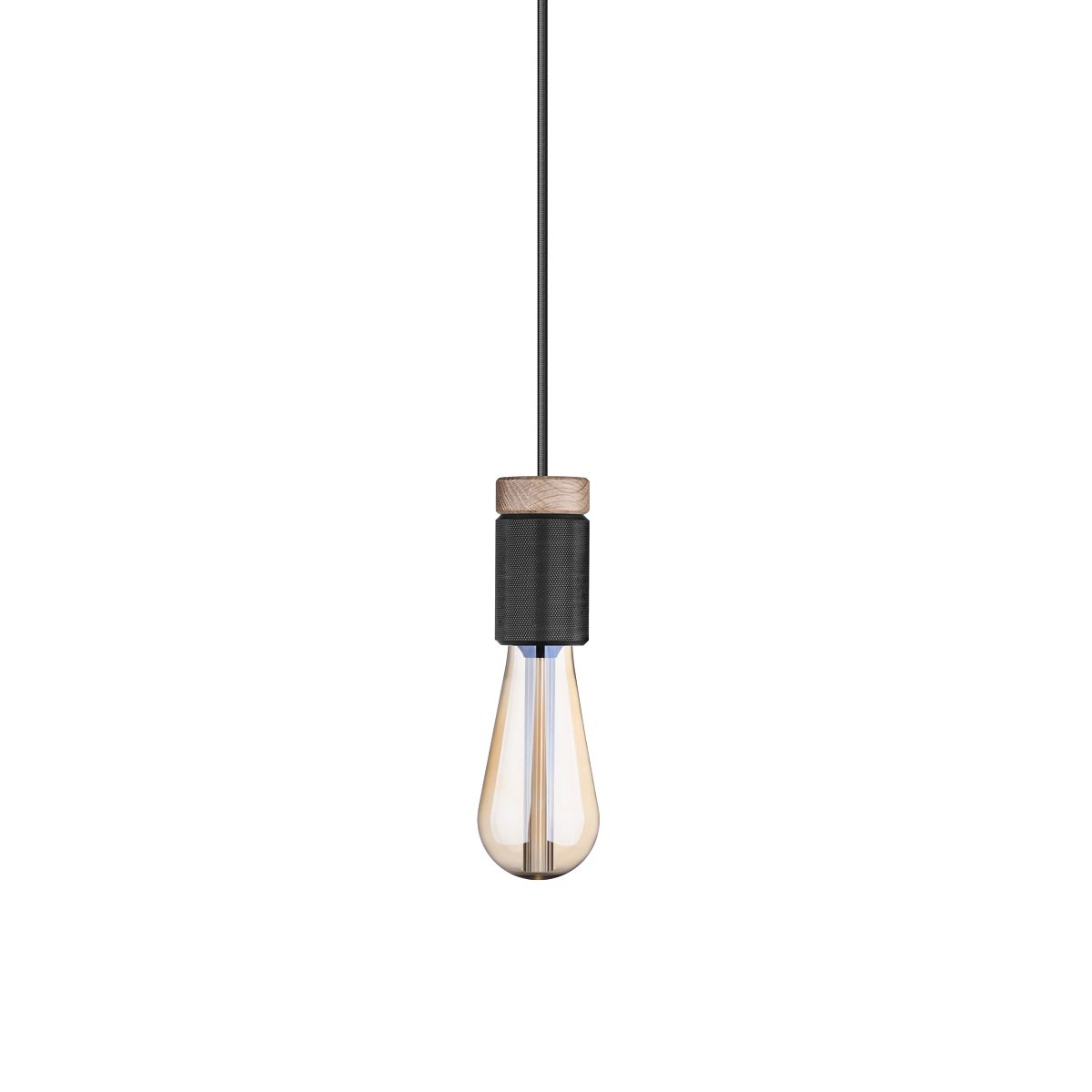 Herstal Leuchten Pendelleuchte Holder Schwarz E27