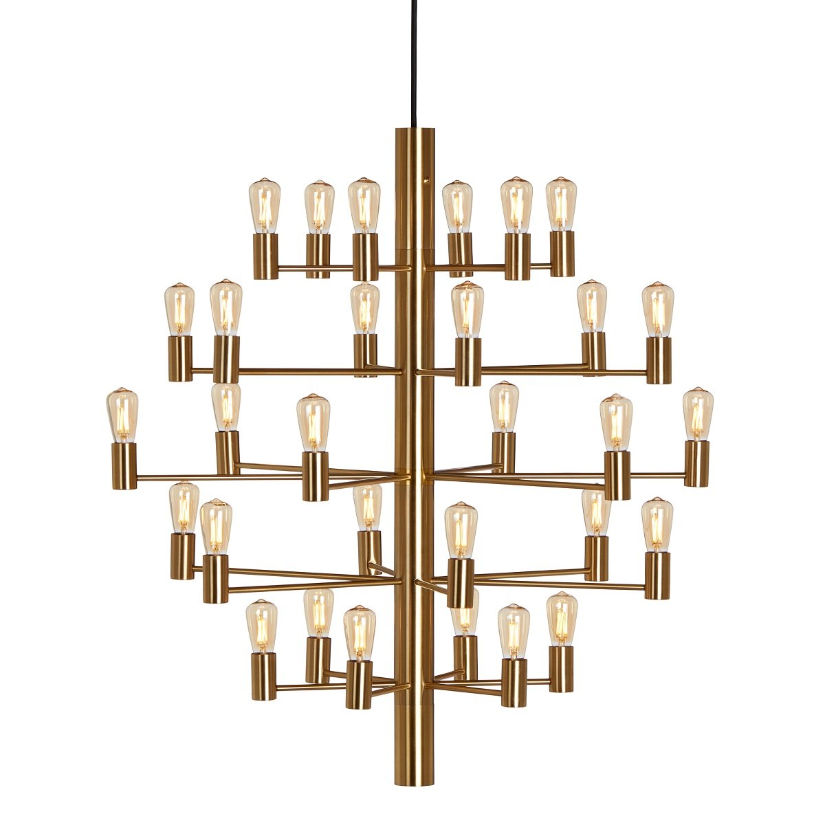 Herstal Manola Kronleuchter 30-flammig messing E14