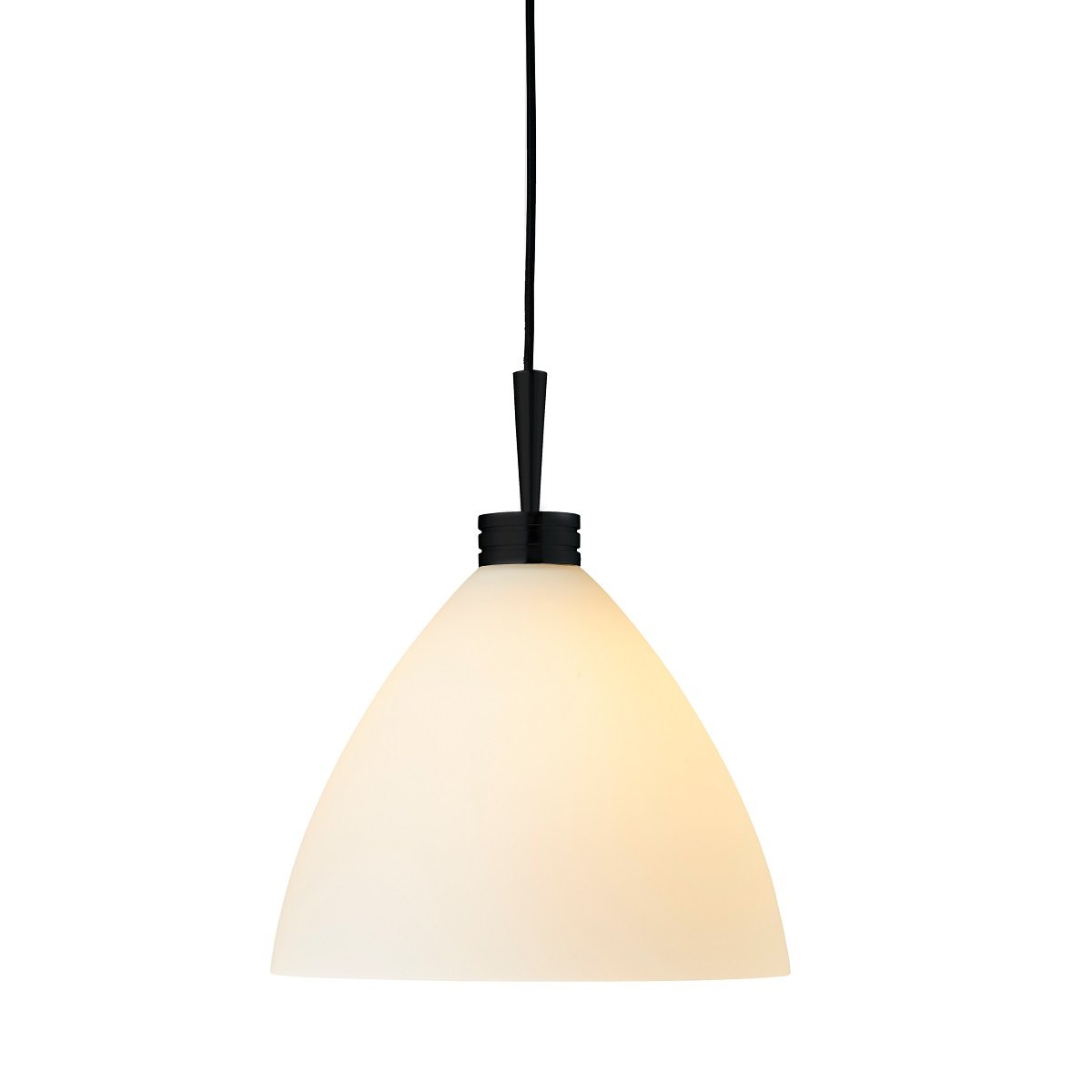 Herstal Maxi Dove Pendelleuchte schwarz opal E27 30cm