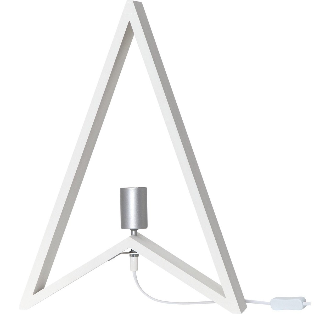 Holzlampe Kil wei� zum Stellen Nr. 256-10