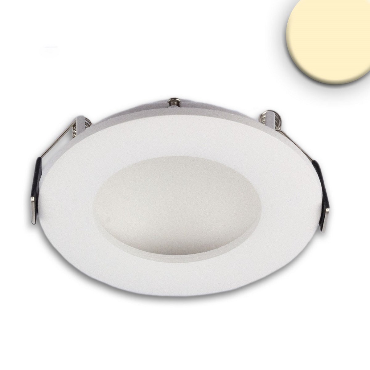 ISOLED 112427 LED Downlight LUNA 8W indirektes Licht wei� 3000k