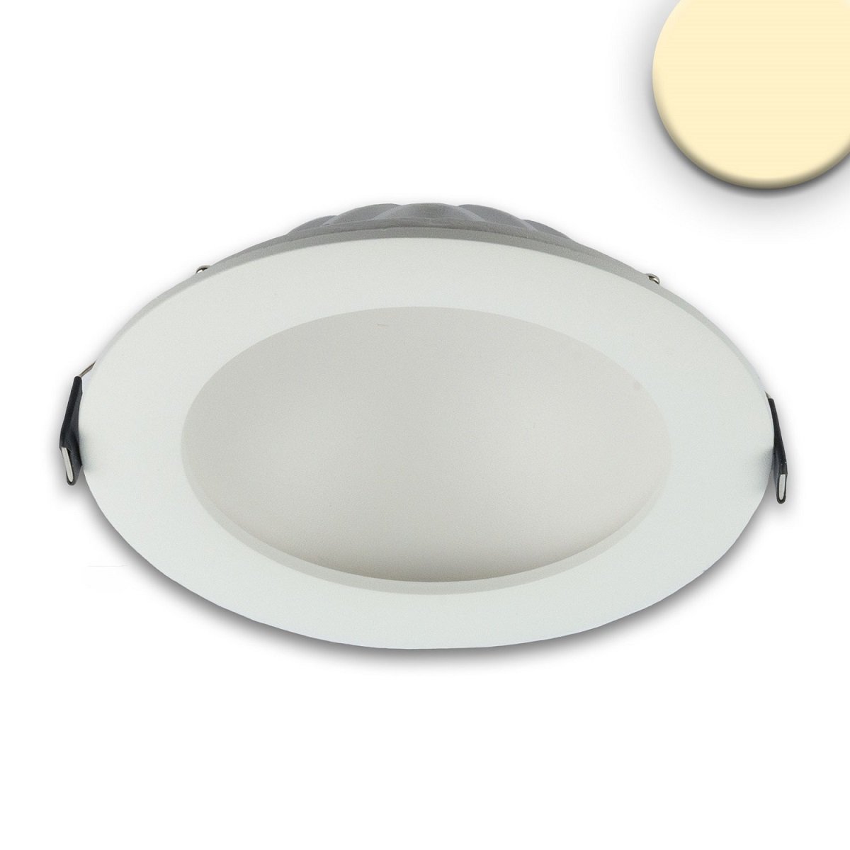 ISOLED 112429 LED Downlight LUNA 15W indirektes Licht wei� 3000k