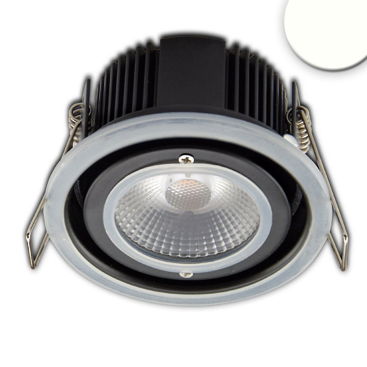 ISOLED 113057 LED Einbaustrahler Sys-68 10W IP65 4000K dimmbar