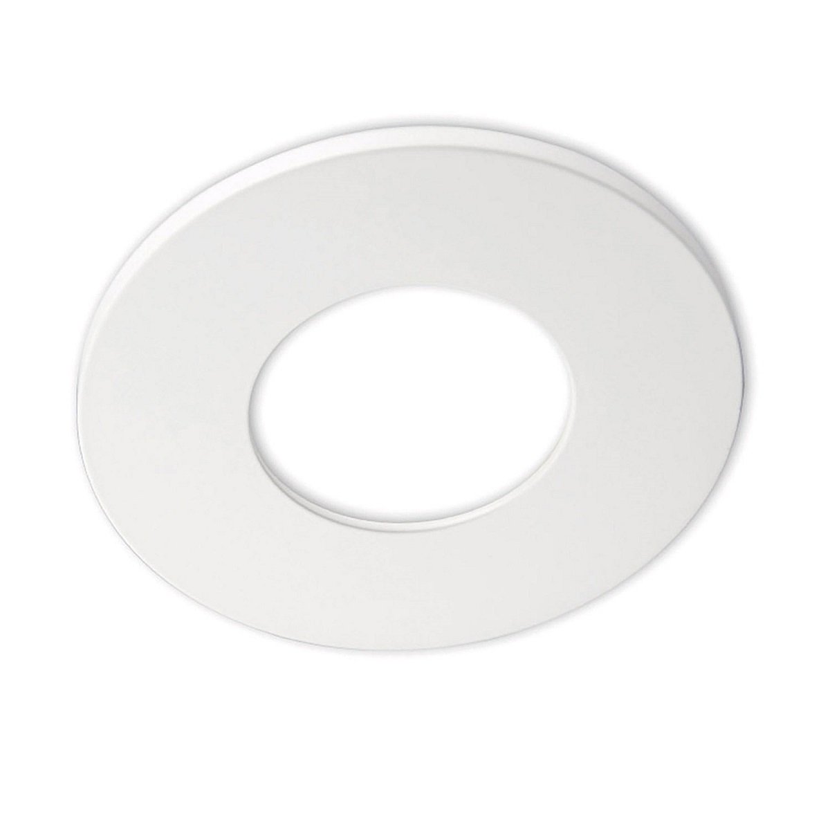 ISOLED 113058 Cover Aluminium rund wei� matt f�r Einbaustrahler Sys-68