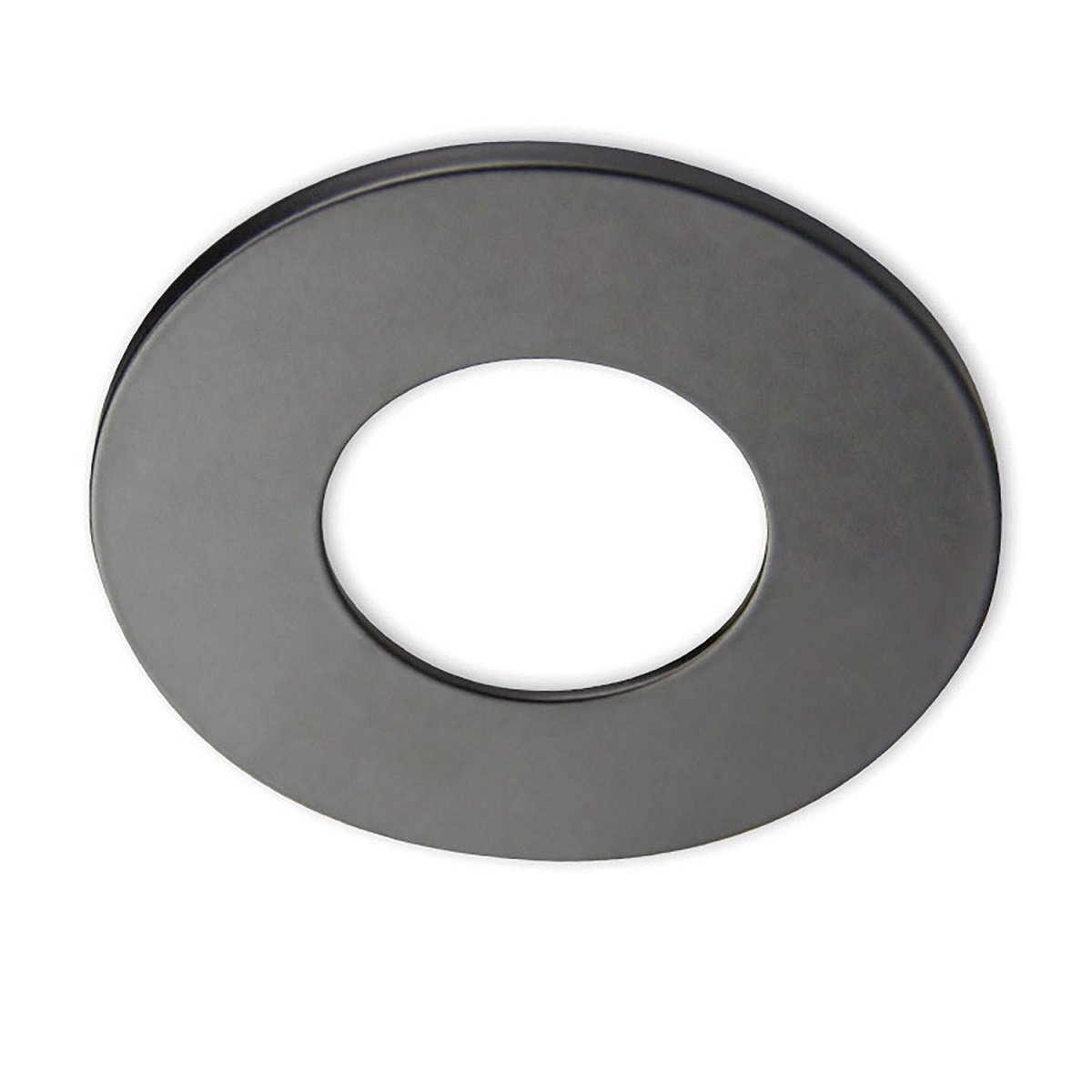 ISOLED 113059 Cover Aluminium rund schwarz matt f�r Einbaustrahler Sys-68