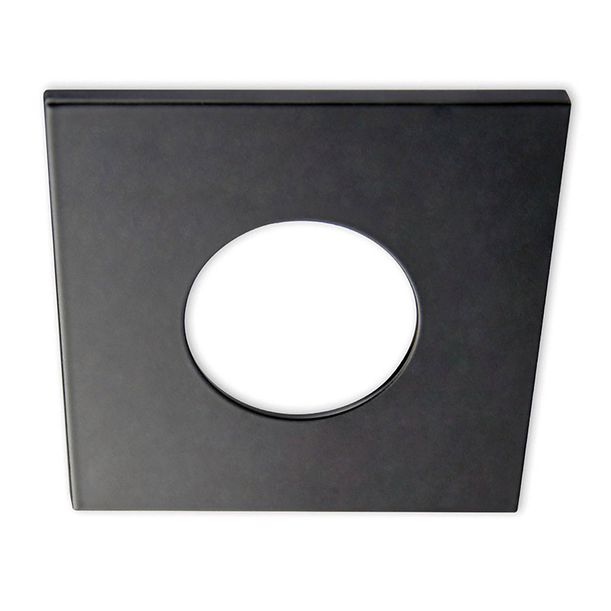 ISOLED 113064 Cover Aluminium eckig schwarz matt f�r Einbaustrahler Sys-68